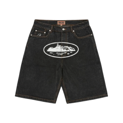Corteiz Alcatraz Denim Shorts