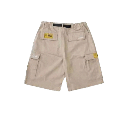 Corteiz Alcatraz Cargo Shorts Beige