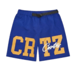 Corteiz Crtz Nylon Shorts Blue