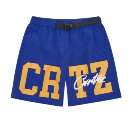 Corteiz Crtz Nylon Shorts Blue