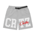 Corteiz Crtz Nylon Shorts Gray