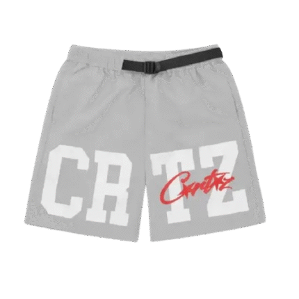 Corteiz Crtz Nylon Shorts Gray