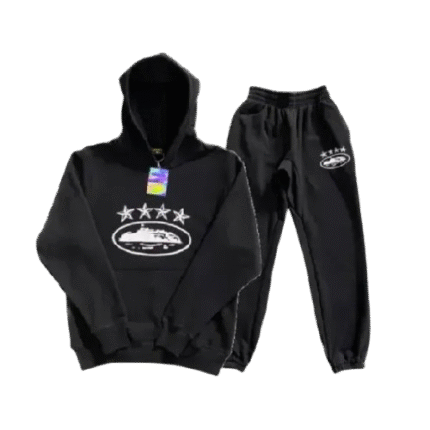 Corteiz Alcatraz Tracksuit Black