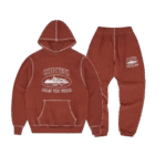 Corteiz Superior Tracksuit Rust