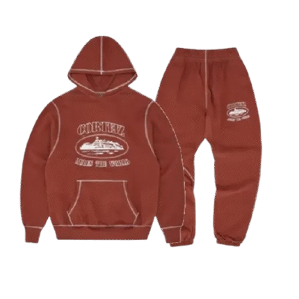 Corteiz Superior Tracksuit Rust