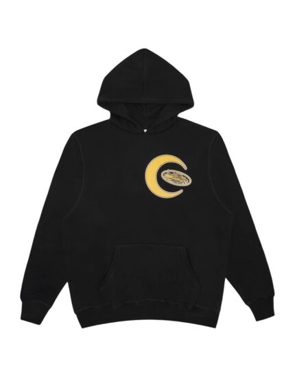 Corteiz Crescent Hoodie Black (Copy)